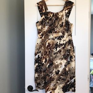 Connected Apparel sleeveless sheath dress size 14